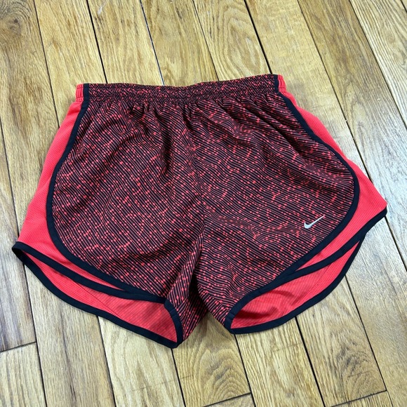 Nike Pants - Nike Dri-FIT Running Shorts Women's Size Small Red‎ Black Athletic Gym Workout